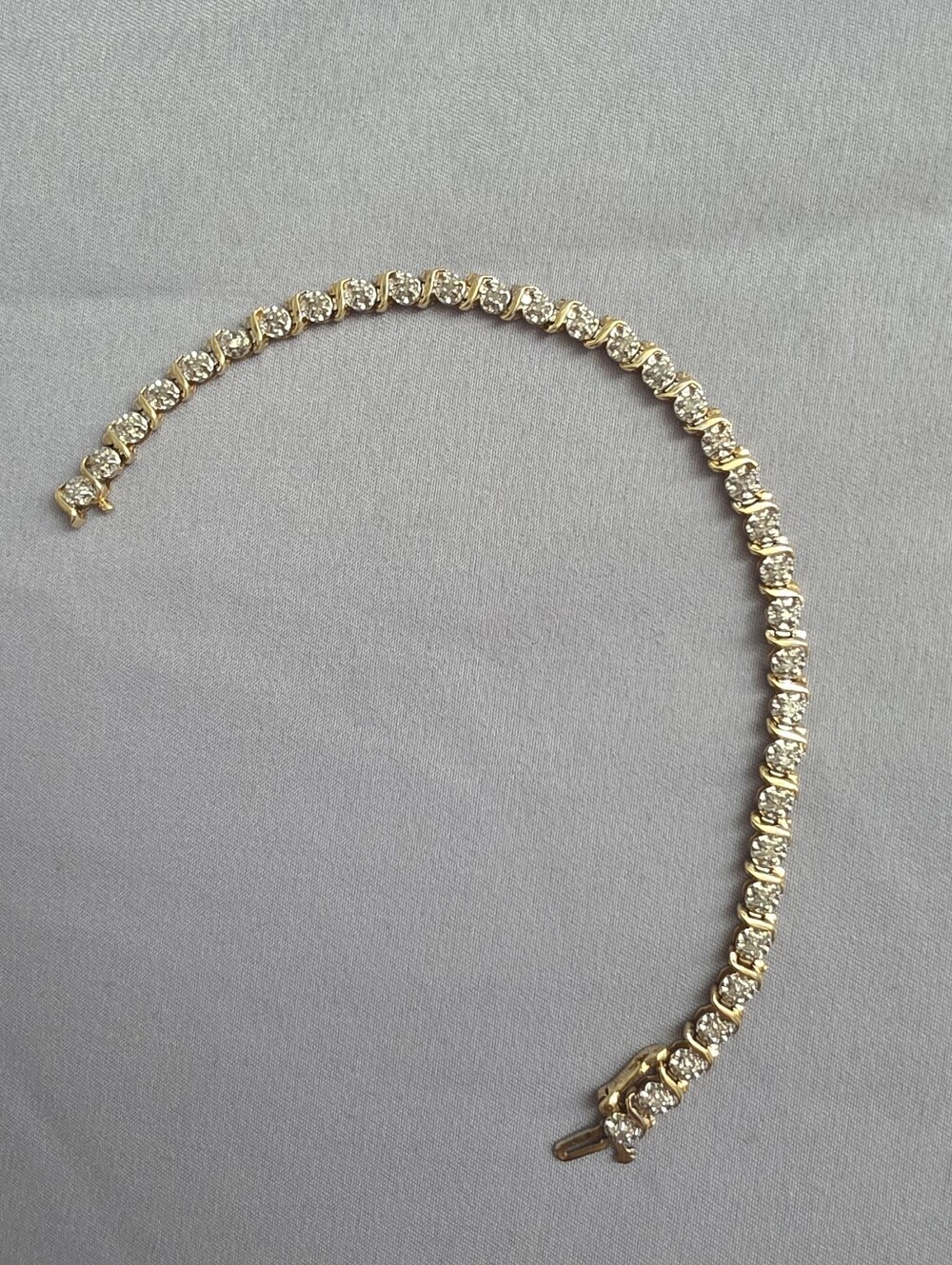 14k Gold Diamomd Tennis Bracelet